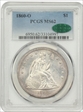 1860-O $1 MS62