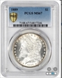 1889 $1 MS67