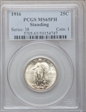 1916 25C Standing Liberty MS65FH