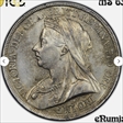 1893 Crown S-3937 LVI Edge MS63