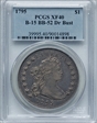 1795 $1 BB-52, Centered Bust XF40