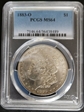 1883-O $1 MS64