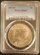 1887-O $1 MS63