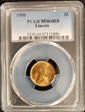 1909 1C Lincoln MS64RB