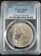 1921 $1 Morgan MS64
