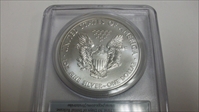 2011 $1 Eagle-25th Anniversary First Strike MS70
