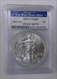 2013-(W) $1 Silver Eagle Struck at West Point MS70