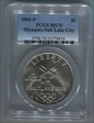 2002-P $1 Olympics-Salt Lake City MS70