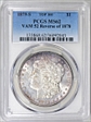 1879-S $1 VAM 52, Rev. of 1878 MS62
