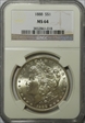 1888 $1 MS64