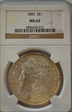 1885 $1 MS63