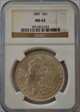 1887 $1 MS63