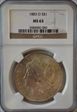 1883 $1 MS63