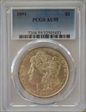 1891 $1 AU55