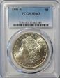 1881-S $1 MS63