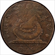 1787 Fugio 1C States United, Cross After Date VF30BN