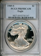 1989-S $1 Silver Eagle PR69DCAM