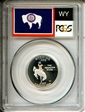 2007-S 25C Wyoming Silver PR69DCAM
