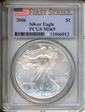 2006 $1 Silver Eagle First Strike MS69
