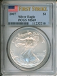 2007 $1 Silver Eagle First Strike MS69