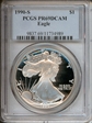 1990-S $1 Silver Eagle PR69DCAM