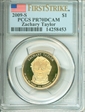 2009-S $1 Zachary Taylor First Strike PR70DCAM