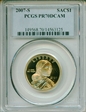 2007-S SAC$1 PR70DCAM