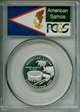 2009-S 25C American Samoa Silver PR70DCAM