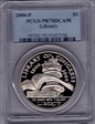 2000-P $1 Library PR70DCAM