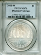 2010-W $1 Disabled Veterans MS70