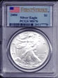2004 $1 Silver Eagle First Strike MS70