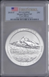 2010-P 25C Mount Hood NP 5oz Silver - First Strike SP65