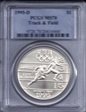 1995-D $1 Track & Field MS70