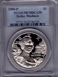 1999-P $1 Dolley Madison PR70DCAM
