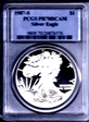 1987-S $1 Silver Eagle PR70DCAM