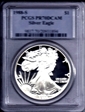 1988-S $1 Silver Eagle PR70DCAM
