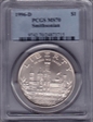1996-D $1 Smithsonian MS70