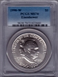1990-W $1 Eisenhower MS70