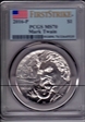 2016-P $1 Mark Twain First Strike MS70