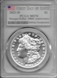 2021-D $1 Morgan Dollar 100th Anniversary First Day of Issue MS70