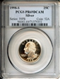 1998-S 25C Silver PR69DCAM