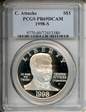 1998-S $1 Crispus Attucks PR69DCAM