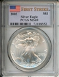 2005 $1 Silver Eagle First Strike MS69