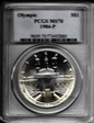 1984-P $1 Olympic MS70