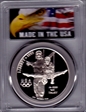 1995-P $1 Gymnastics PR70DCAM
