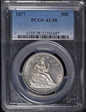 1877 50C AU58