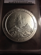 2012-P 25C Hawaii Volcanoes NP 5 oz Silver SP70