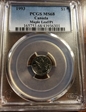 1993 $1 Maple Leaf/Pt MS68