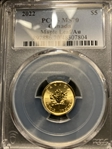 2022 $5 Maple Leaf/Au MS70