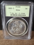 1888-O $1 MS64